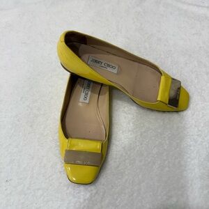 Jimmy Choo Patent Leather Flats